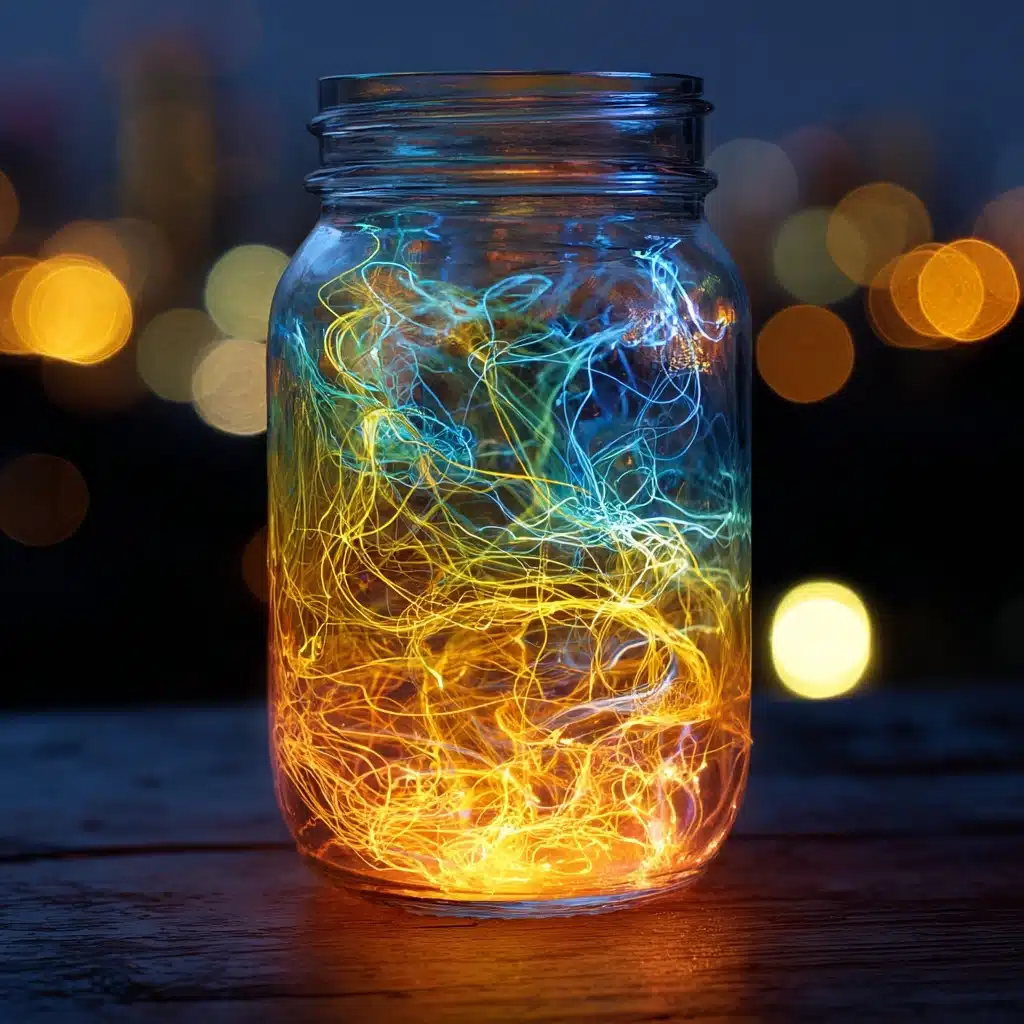 Glowing Fireworks in a Jar Recipe - Recipe Image