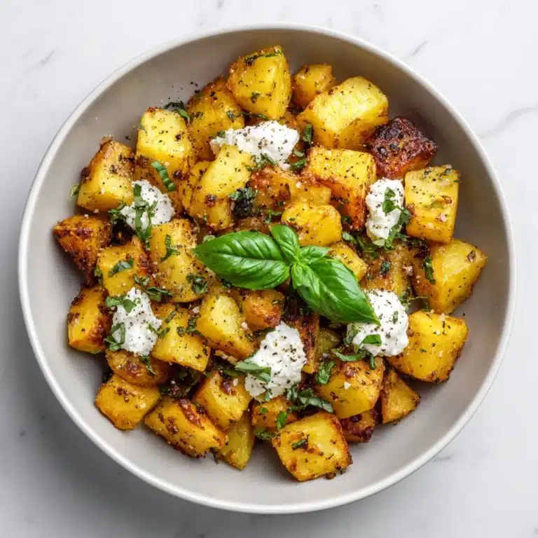 Greek Feta Roast Potatoes Recipe