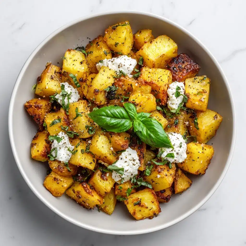 Greek Feta Roast Potatoes Recipe