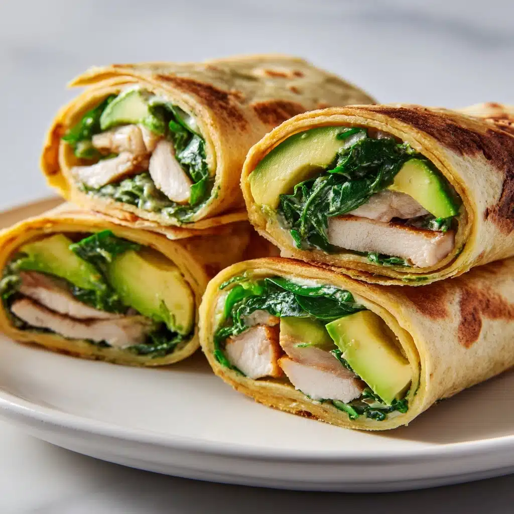TURKEY AND AVOCADO ROLL-UPS Recipe - Recipe Image