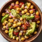 Avocado Chickpea Salad Recipe