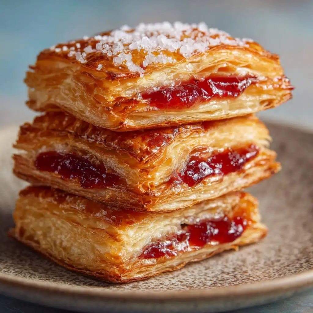 Rhubarb Puff-Tart Pockets Recipe - Recipe Image