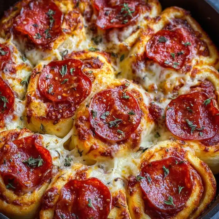 Pepperoni Pizza Monkey Bread Recipe