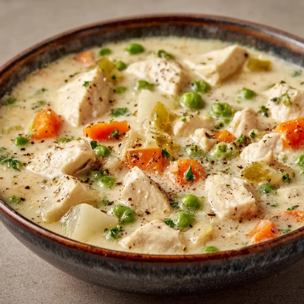 Creamy Chicken and Rice Soup Recipe - Recipe Image