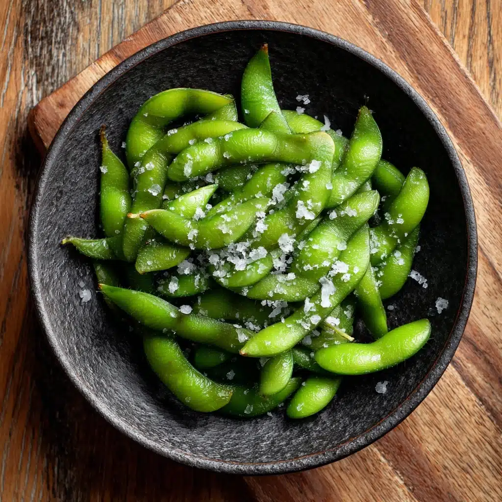 Edamame with Sea Salt and Lemon Recipe
