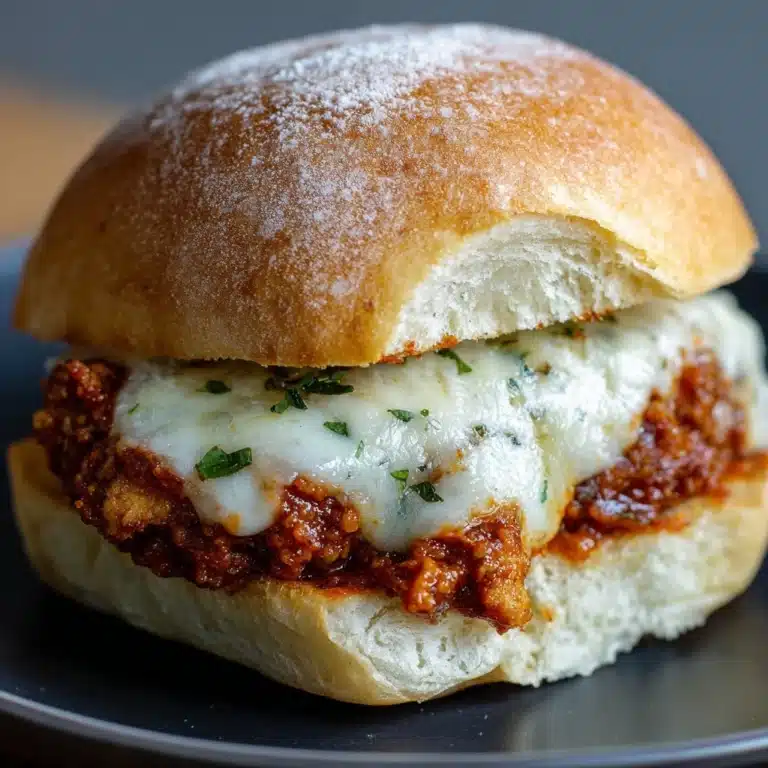 Chicken Parmesan Sandwiches Recipe