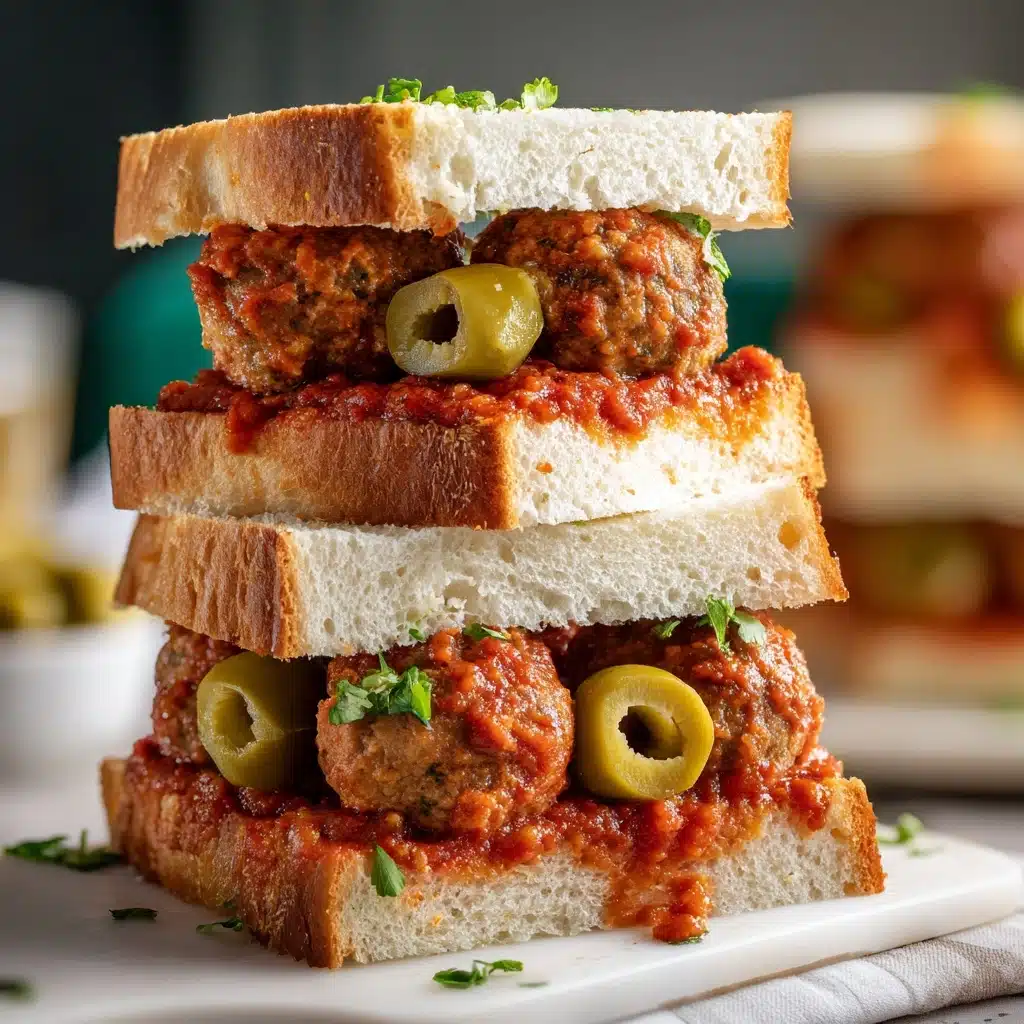 Meatball Monster Sandwiches Recipe - Recipe Image