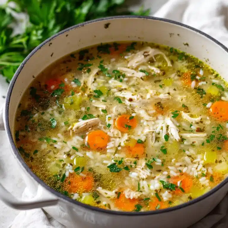 Chicken and Rice Soup Recipe