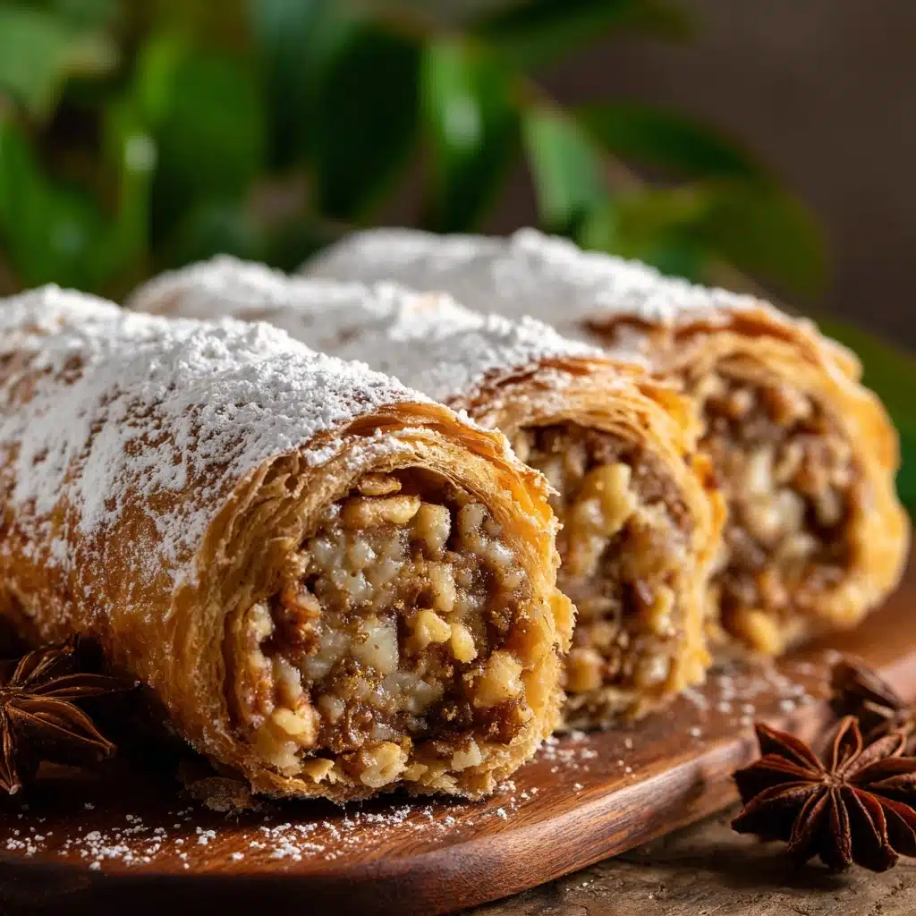 Italian Nut Roll Cookies Recipe - Recipe Image