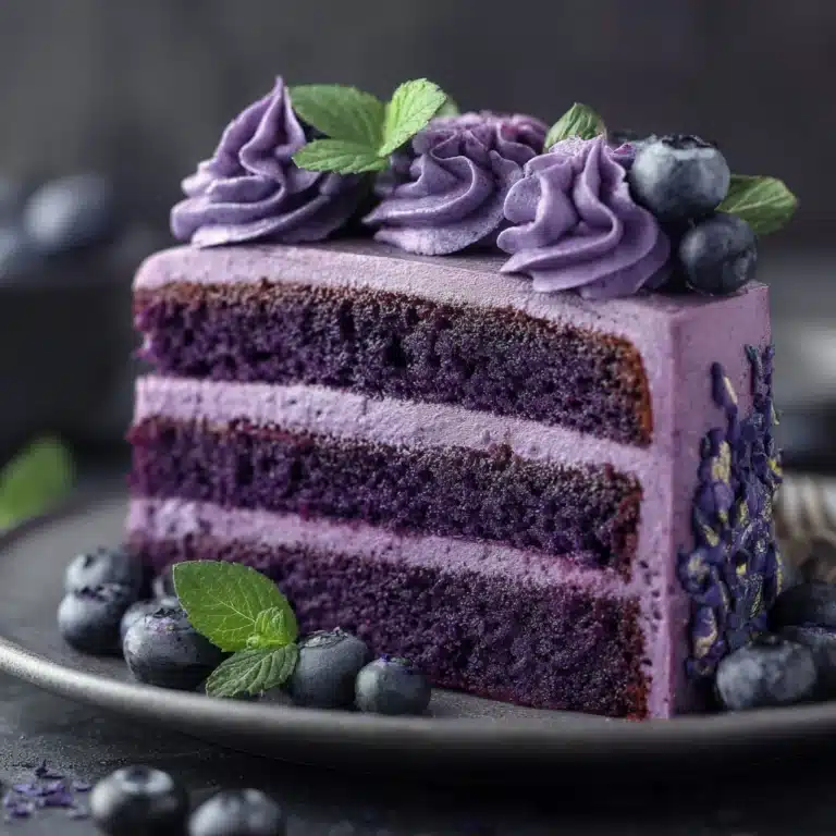 Purple Velvet Cake Recipe