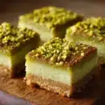 Buttery Pistachio Sugar Cookie Bars Recipe