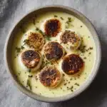 Creamy Roasted Garlic Potato Soup Recipe