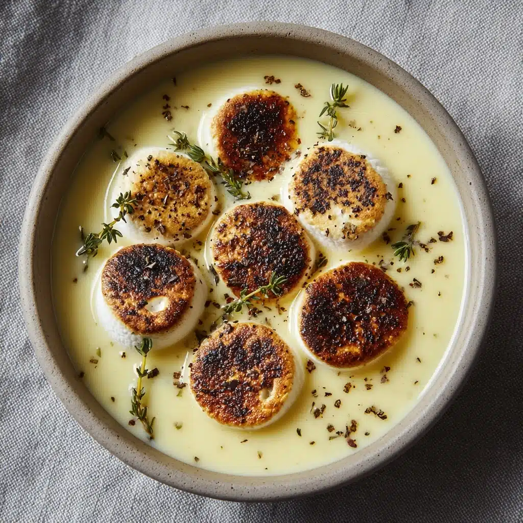 Creamy Roasted Garlic Potato Soup Recipe