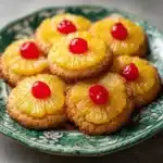 Christmas Pineapple Upside-Down Sugar Cookies Recipe
