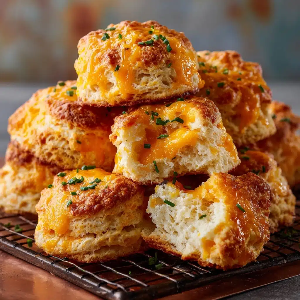 Cheddar Scallion Drop Biscuits Recipe - Recipe Image