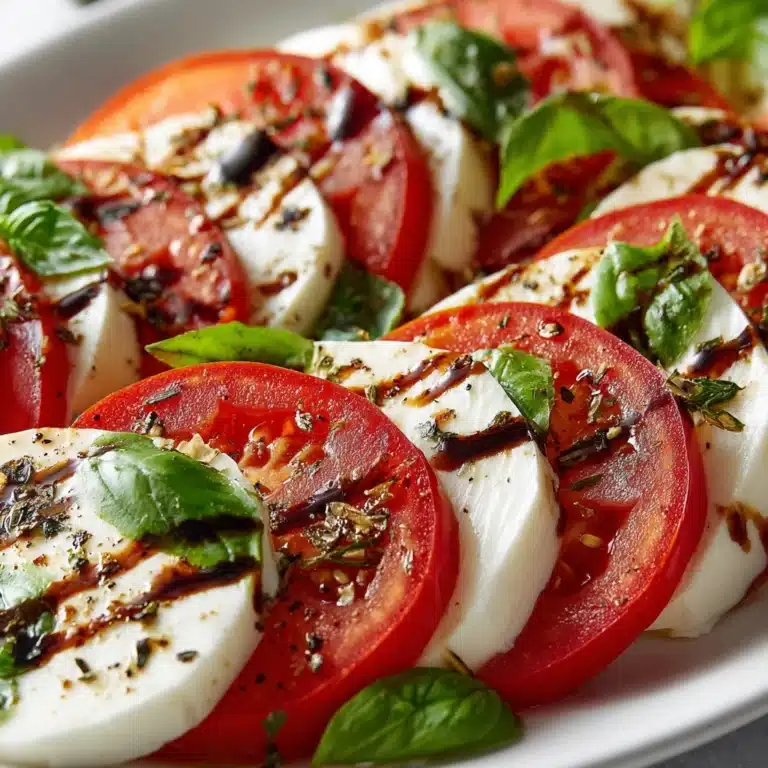 Caprese Salad with Balsamic Glaze Recipe