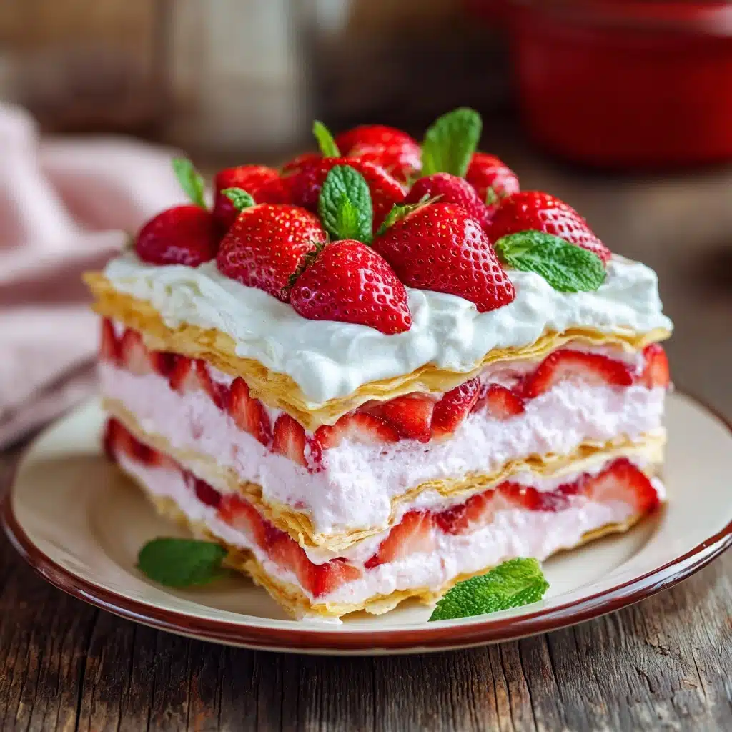 Strawberry Lasagna Recipe