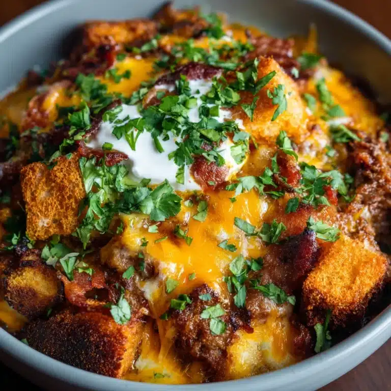 Cheesy One Pot Cowboy Casserole Recipe