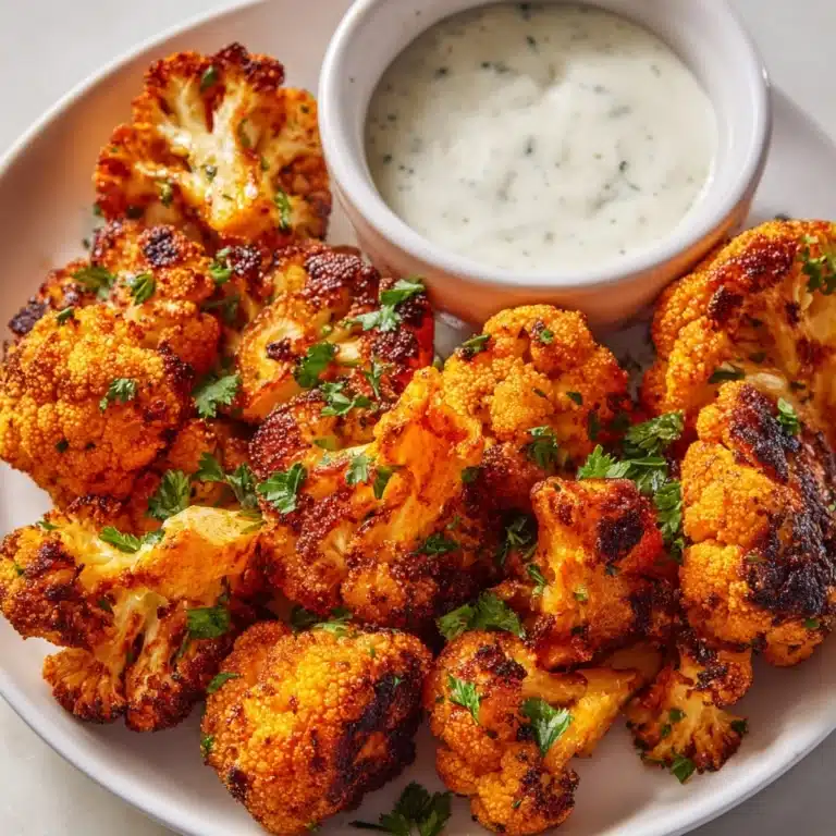 Buffalo Cauliflower Bites Recipe