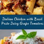 Italian Chicken with Basil Pesto & Grape Tomatoes Recipe
