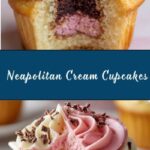 Heavenly Neapolitan Cream Cupcakes Recipe