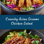 Crunchy Asian Sesame Chicken Salad Recipe