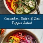 Pickled Cucumber, Onion, and Bell Pepper Salad Recipe
