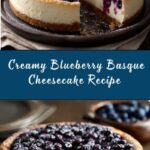 Blueberry Basque Cheesecake Recipe