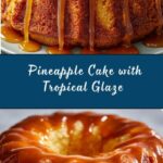 Pineapple Juice Cake with Sweet Tropical Glaze Recipe