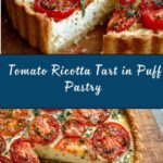 Tomato Ricotta Tart in Puff Pastry Recipe