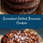 Easy Salted Brownie Cookies Recipe