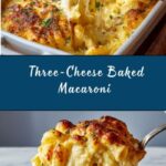 Three-Cheese Baked Macaroni Recipe