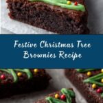 Christmas Tree Brownies Recipe