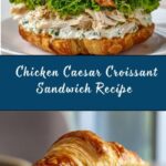 Chicken Caesar Croissant Sandwich Recipe