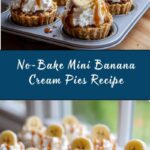 No-Bake Mini Banana Cream Pies Recipe
