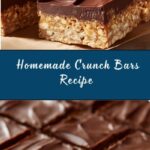 Homemade Crunch Bars Recipe