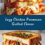 Lazy Chicken Parmesan Grilled Cheese Recipe