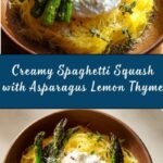 Spaghetti Squash with Asparagus, Ricotta, Lemon, and Thyme Recipe