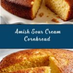 Easy Amish Sour Cream Cornbread Recipe