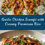 Chicken Scampi with Garlic Parmesan Rice Recipe