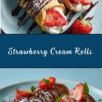 Strawberry Cream Rolls Recipe