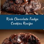 Chocolate Fudge Cookies Recipe