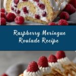 Raspberry Meringue Roulade Recipe