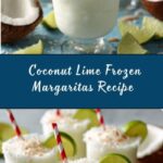 Coconut Lime Frozen Margaritas Recipe