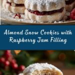 Raspberry-Filled Almond Snow Cookies Recipe