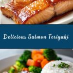 Salmon Teriyaki with Steamed Rice Recipe