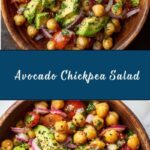 Avocado Chickpea Salad Recipe