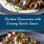 Chicken Shawarma with Creamy Garlic Sauce Recipe