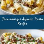 Loaded Cheeseburger Alfredo Pasta Recipe
