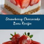Philadelphia Strawberry Cheesecake Bars Recipe